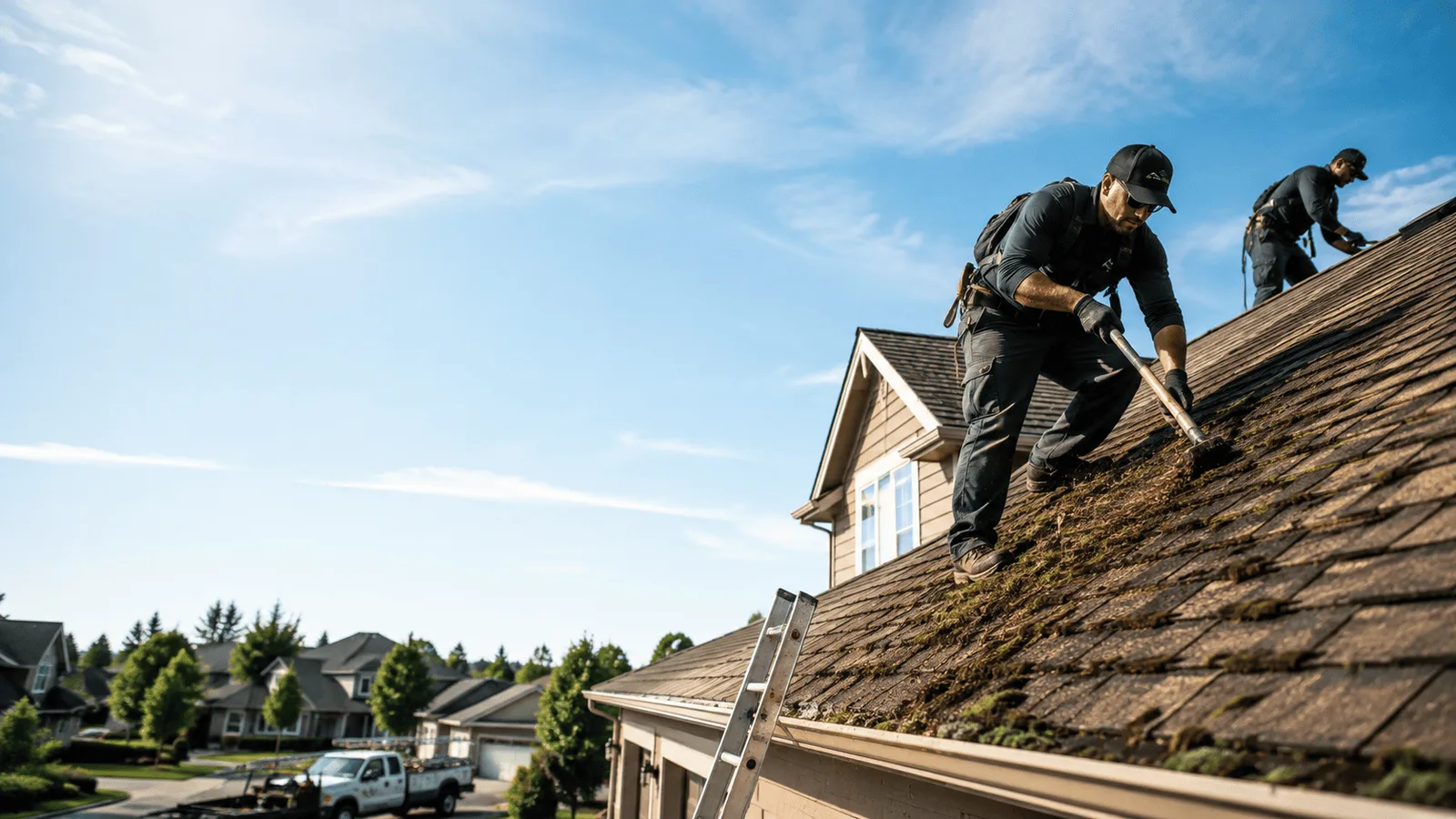 Roof Moss Removal in Brookston, TX near me